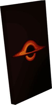 Black Hole Flame cloak